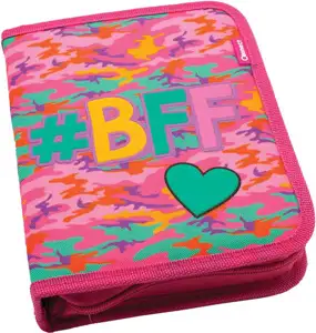 Pernica puna 1zip 2preklopa Pink BFF 1A 23.Connect
