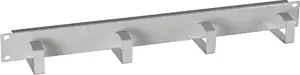 19” Cable Routing Panel, Grey