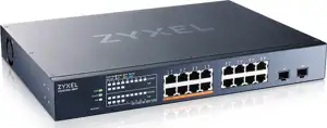 Zyxel XMG1915-18EP 16-Port 2.5GbE, 2 SFP+, 8 x PoE++ 802.3bt