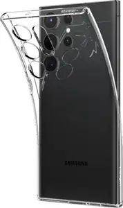 Spigen Liquid Crystal, zaštitna maska za telefon, prozirna - Samsung Galaxy S23 Ultra