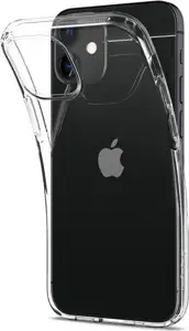 Spigen Liquid Crystal, zaštitna maska za telefon, prozirna - iPhone 12 mini