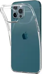 Spigen Liquid Crystal, zaštitna maska za telefon, prozirna - iPhone 12/Pro