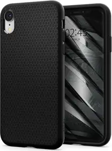 Spigen Liquid Air, zaštitna maska za telefon, crna - iPhone XR