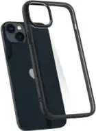 Spigen Crystal Hybrid, zaštitna maska za telefon, mat crna - iPhone 15 Plus (ACS06462)
