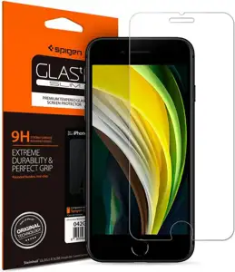 Spigen Glass tR Slim HD, zaštitno staklo za ekran telefona - iPhone SE (2022/2020)/8/7 (AGL01374)