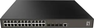 LevelOne Switch 24x GE GEL-2871 4xGSFP 19