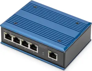 DIGITUS Industrial - switch - 4 ports - unmanaged