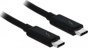 Kabel DELOCK, Thunderbolt 3 (M) USB-C na Thunderbolt 3 (M) USB-C, pasivni, 1m