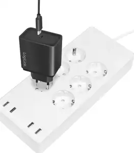 LogiLink 6 pametnih Wi-Fi utičnica 1,8m bijele boje
