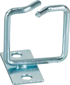 EFB cable management bracket 40x40mm with offset mounting plate