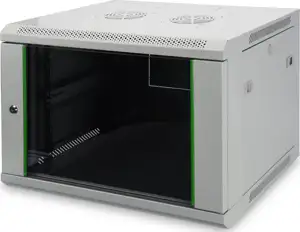 12U, Wall mounting, 643 x 600 x 450mm, Grey, IP20