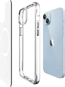 MM TPU IPHONE 15 PLUS - DROP-PROOF PURE MAGSAFE Clear