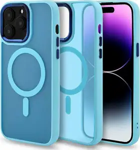 MM TPU IPHONE 15 PRO - MAGSAFE ll blue