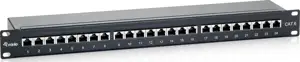 24-Port Cat.6 Shielded Patch Panel