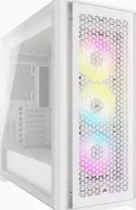 Midi Corsair iCUE 5000D RGB Airflow Window White