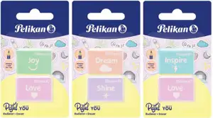 Gumica Pastel pk2 Pelikan 606196 blister