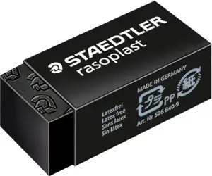 Gumica Rasoplast Staedtler 526 B40-9 crna-KOMAD