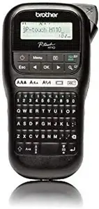 LCD, QWERTY, 6 x AAA, 180 dpi, ZTe tape, 3.5/6/9/12 mm tape width, 400 g