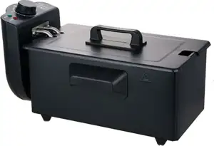 Emerio deep fryer, cold zone, 3L, thermostat, BPA-free, black.