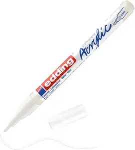 Marker akrilni 1-2mm Edding 5300922 bijeli