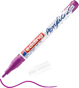 Marker akrilni 1-2mm Edding 5300910 ljubičasti