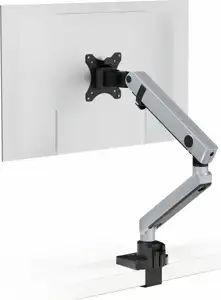 DURABLE monitor holder. SELECT PLUS m arm f 1 month table. Sil.