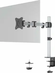DURABLE monitor holder SELECT for 1 month table mount silver