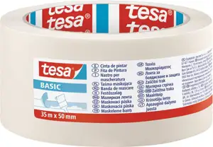Traka ljepljiva krep 50mm/35m Basic Tesa 58594