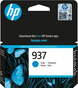 HP 937 Cyan Original Ink Cartridge