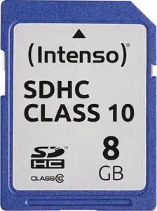 Intenso SDHC Speicherkarte Class 10 8GB