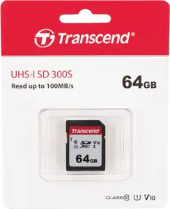 64GB, UHS-I, U1, SD, 32 x 24 x 2.1 mm