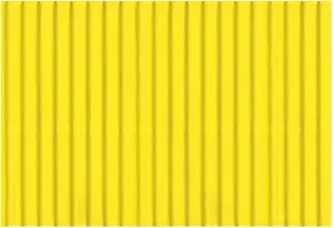 Papir ukrasni dvoslojni rebrasti B2 pk10 300g Heyda 20-47132 15 limun žuti