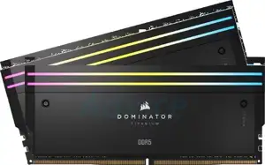 CORSAIR RAM Dominator Titanium RGB - 32 GB (2 x 16 GB Kit) - DDR5 6400 DIMM CL32