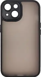 MM TPU IPHONE 15 - MATTE BLUR Black
