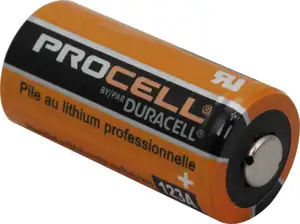 Duracell Batterie Procell - CR123A Lithium 10er Karton