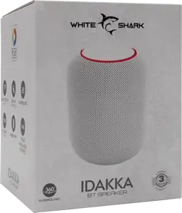 WHITE SHARK bluetooth zvučnik GBT-619 IDAKKA 10W bijeli