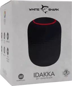 WHITE SHARK bluetooth zvučnik GBT-619 IDAKKA 10W crni