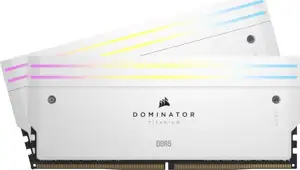 CORSAIR RAM Dominator Titanium RGB - 64 GB (2 x 32 GB Kit) - DDR5 6400 DIMM CL32