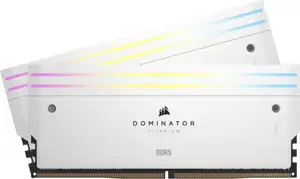 CORSAIR RAM Dominator Titanium RGB - 32 GB (2 x 16 GB Kit) - DDR5 7200 DIMM CL34