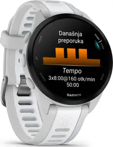 Pametni sportski sat Garmin Forerunner 165 Mist Gray/Whitestone