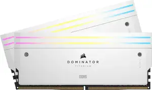 CORSAIR RAM Dominator Titanium RGB - 32 GB (2 x 16 GB Kit) - DDR5 6000 DIMM CL30