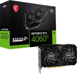 Grafička kartica MSI GeForce RTX 4060 Ti VENTUS 2X BLACK 16G OC