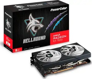 Grafička kartica PowerColor Radeon RX 7600 8GB Hellhound OC GDDR6 2Fan