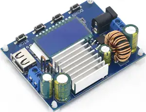 SK35L DC 0.6-30V 4A 35W 5V 6V 9V 12V 24V Boost/Buck CC CV Regulated Adjustable DC Power supply Module laboratory power supply