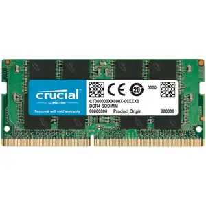 Crucial - DDR4 - module - 16 GB - SO-DIMM 260-pin - 3200 MHz / PC4-25600 - unbuffered - TAA Compliant