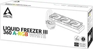 Cooler water cooling Arctic Liquid Freezer III 360 A-RGB White