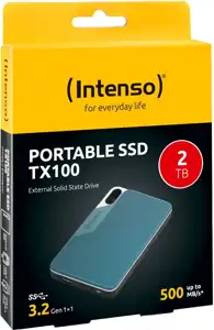 2TB Intenso TX100 Portable USB 3.2 Anthrazit