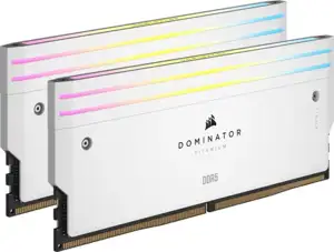 RAM Corsair D5 6000 48GB C30 Dom Titanium RGB K2, CMP48GX5M2B6000C30W