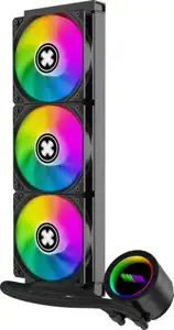 Xilence LQ360G.ARGB Gaming Series vodeno hlađenje za procesore Intel/AMD Multi socket, 3×120mm PWM ARGB ventilator, crno