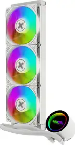 Xilence LQ360G.W.ARGB Gaming Series vodeno hlađenje za procesore Intel/AMD Multi socket, 3×120mm PWM ARGB ventilator, bijeli